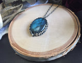 MTO - Labradorite Rune Pendant