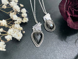 Howling Wolf Silversheen Pendants